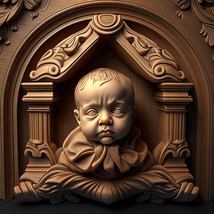 3D модель Sweet Baby James Enter Manene Mansion of Rest (STL)